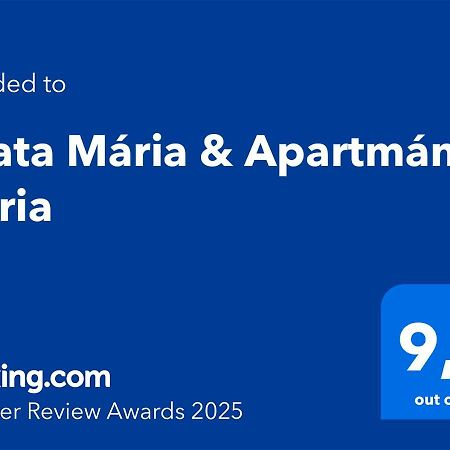 Chata Maria & Apartmany Maria Prosiek Exterior photo